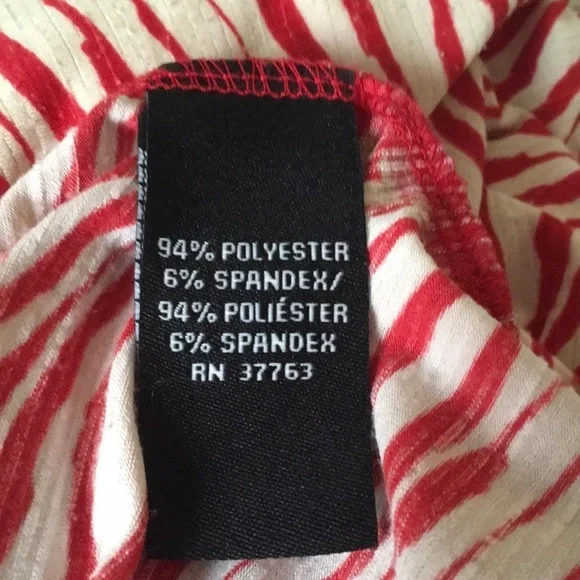 Rafaella Animal Print T-Shirt Blouse Size M - Picture 7 of 8